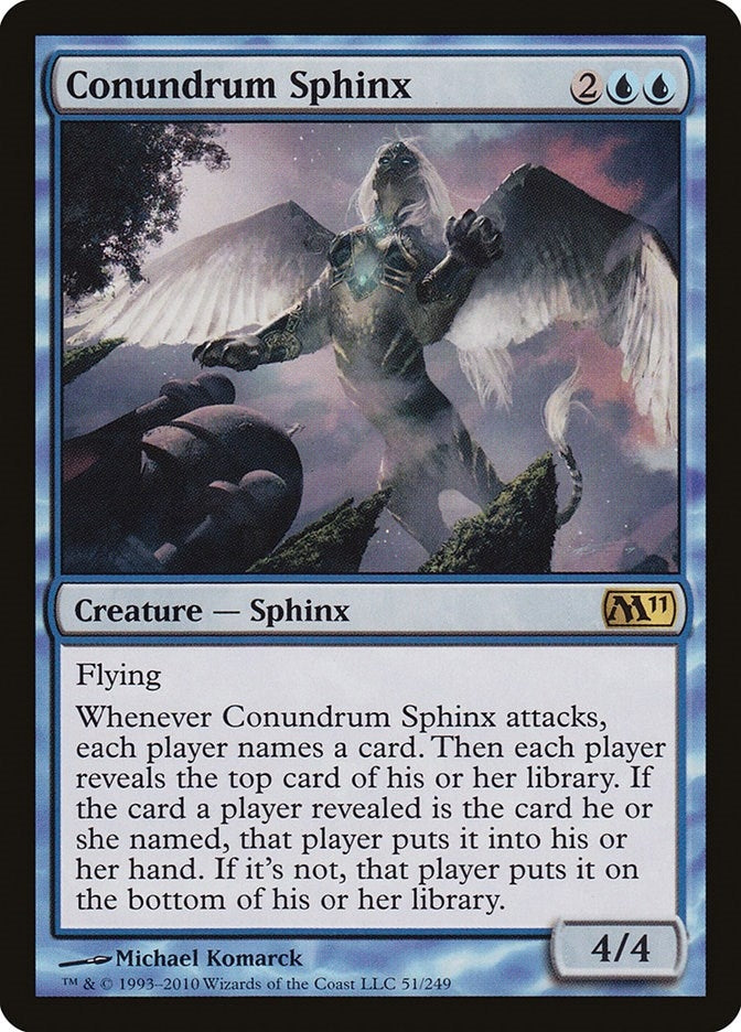 Image for Conundrum Sphinx (51) (M11) - Magic: The Gathering