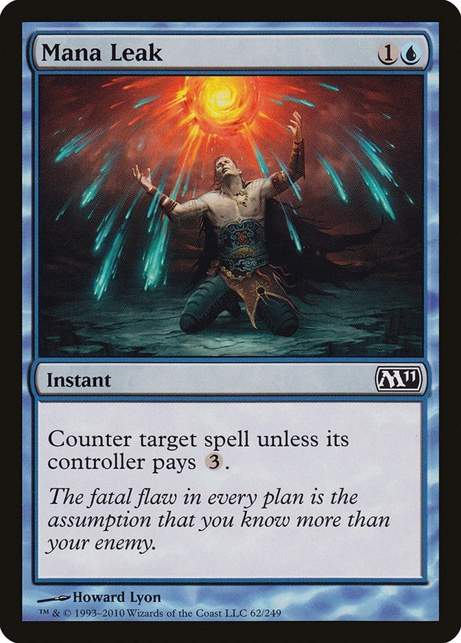 Image for Mana Leak (62) (M11) - Magic: The Gathering