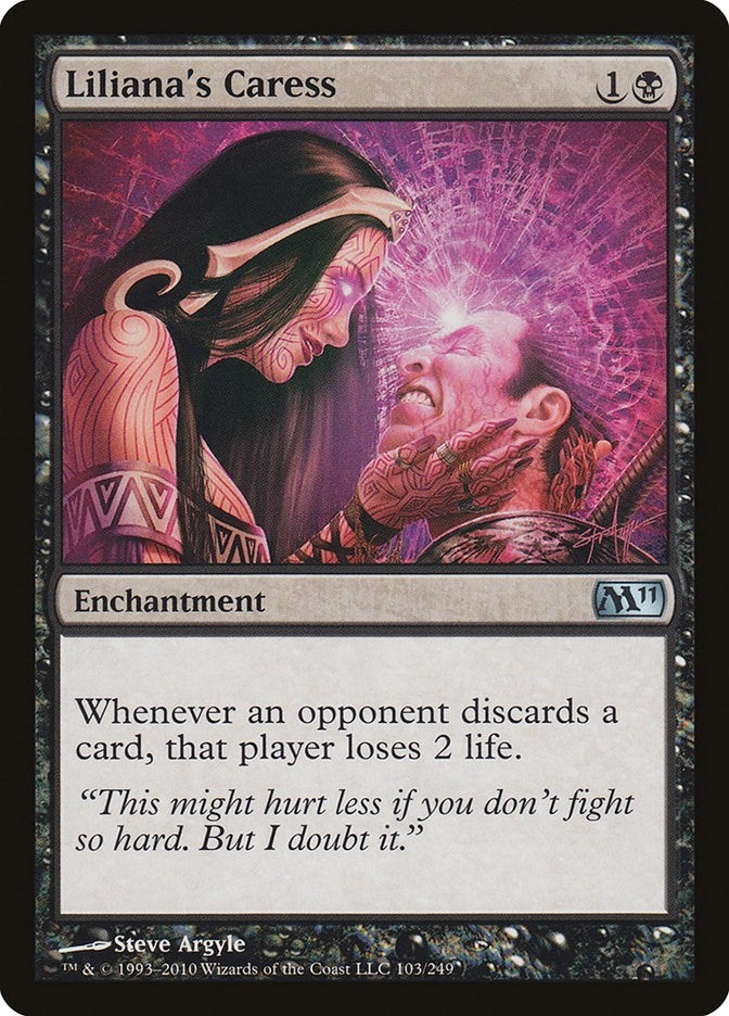 Image for Liliana's Caress (103) (M11) - Magic: The Gathering
