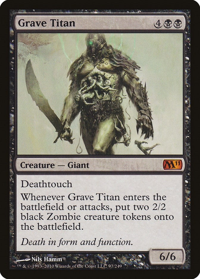 Image for Grave Titan (97) (M11) - Magic: The Gathering