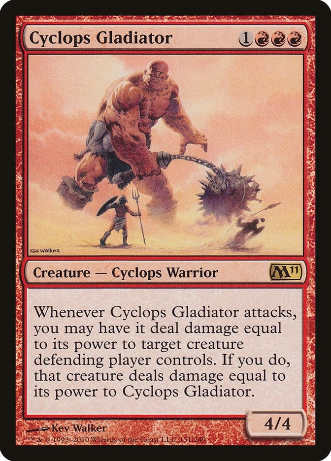 Image for Cyclops Gladiator (131) (M11) - Magic: The Gathering