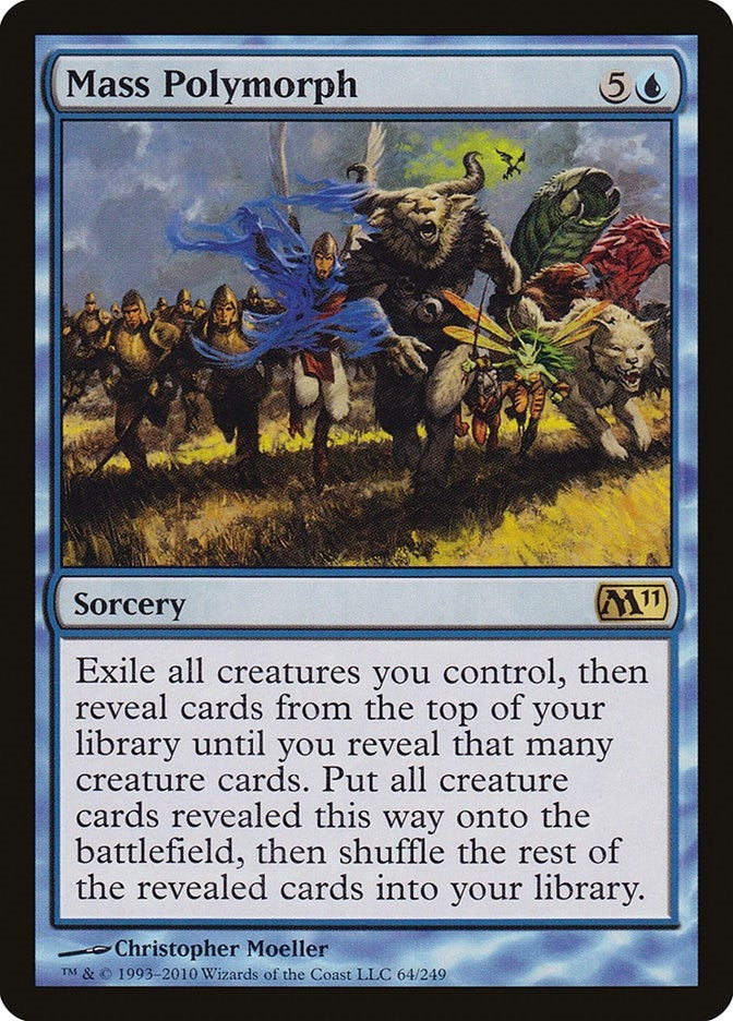 Image for Mass Polymorph (64) (M11) - Magic: The Gathering
