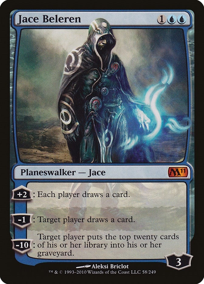 Image for Jace Beleren (58) (M11) - Magic: The Gathering