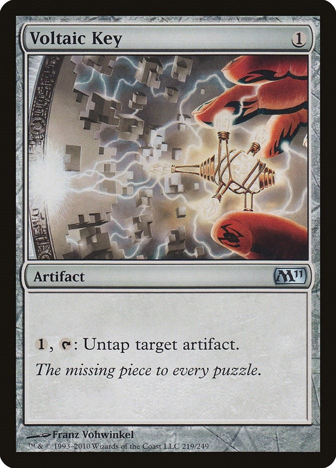 Image for Voltaic Key (219) (M11) - Magic: The Gathering