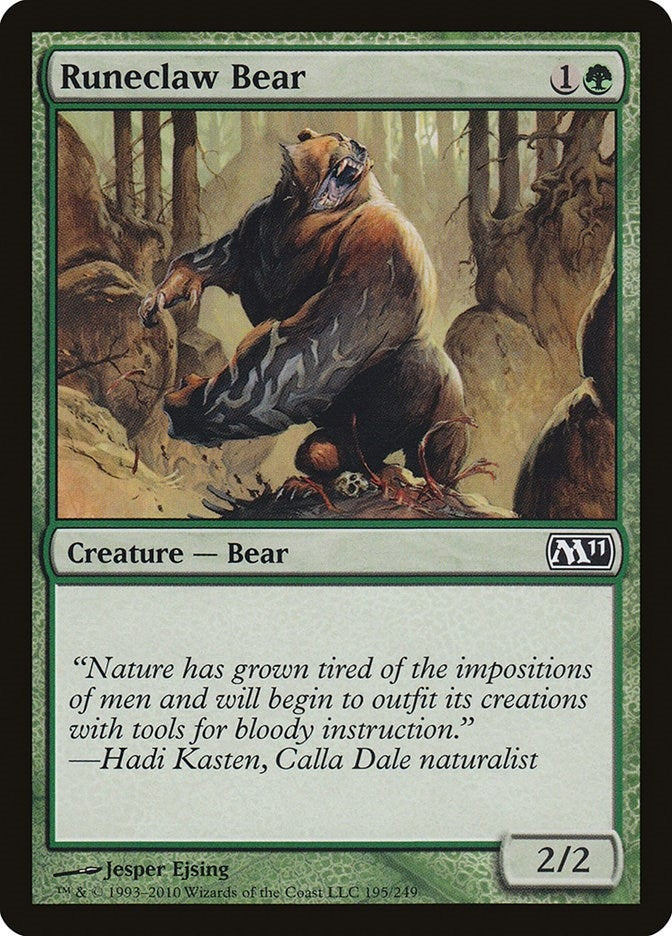Image for Runeclaw Bear (195) (M11) - Magic: The Gathering