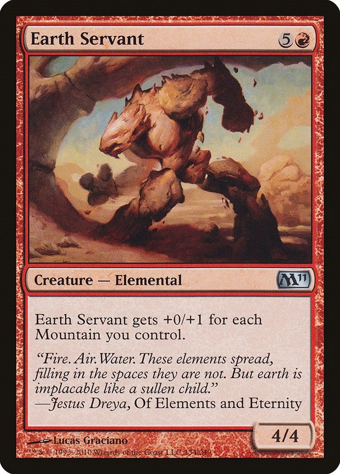 Image for Earth Servant (134) (M11) - Magic: The Gathering