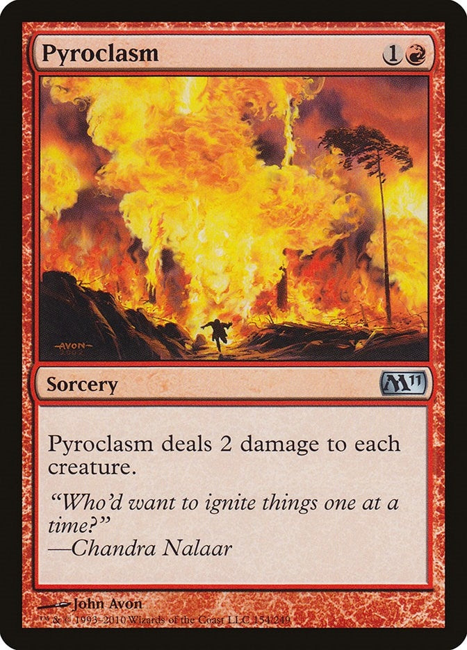 Image for Pyroclasm (154) (M11) - Magic: The Gathering