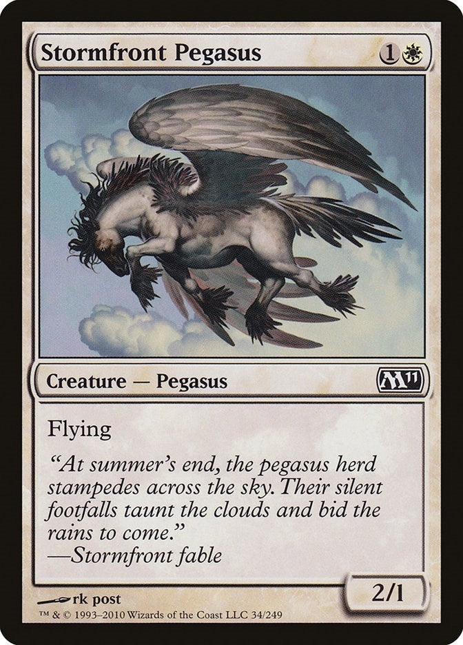 Image for Stormfront Pegasus (34) (M11) - Magic: The Gathering