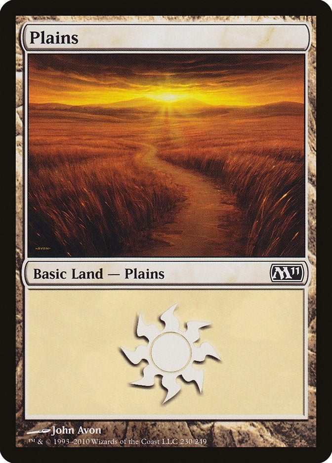 Image for Plains (230) (230) (M11) - Magic: The Gathering