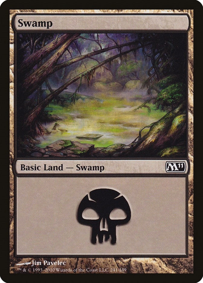 Image for Swamp (241) (241) (M11) - Magic: The Gathering