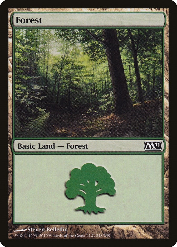 Image for Forest (248) (248) (M11) - Magic: The Gathering