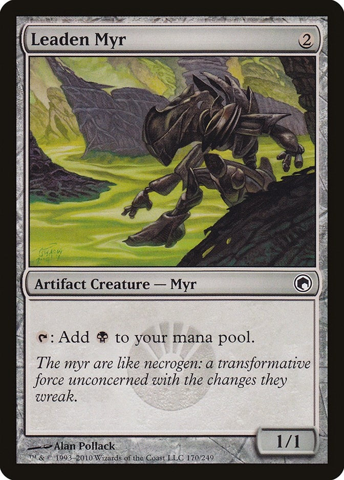 Image for Leaden Myr (170) (SOM) - Magic: The Gathering