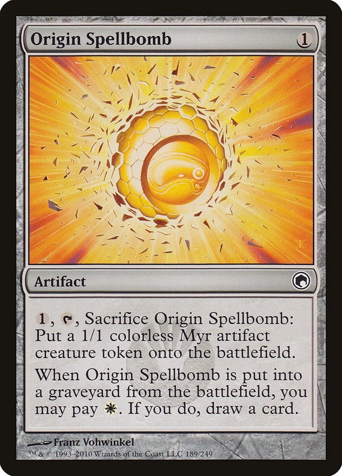 Image for Origin Spellbomb (189) (SOM) - Magic: The Gathering
