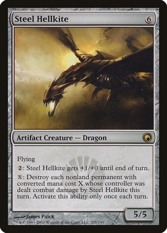 Image for Steel Hellkite (205) (SOM) - Magic: The Gathering