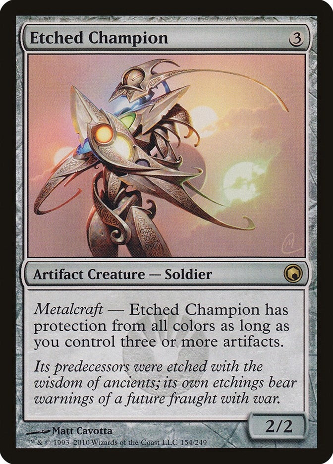 Image for Etched Champion (154) (SOM) - Magic: The Gathering