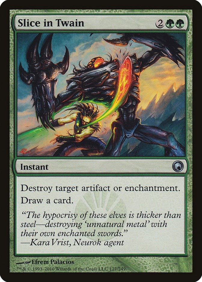 Image for Slice in Twain (127) (SOM) - Magic: The Gathering