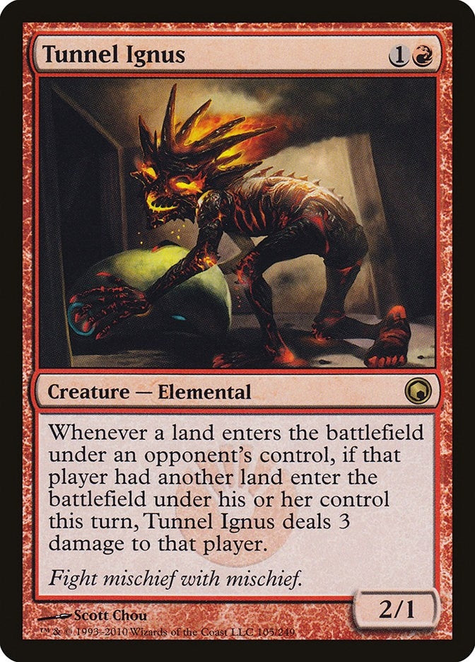 Image for Tunnel Ignus (105) (SOM) - Magic: The Gathering
