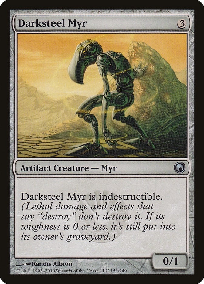 Image for Darksteel Myr (151) (SOM) - Magic: The Gathering