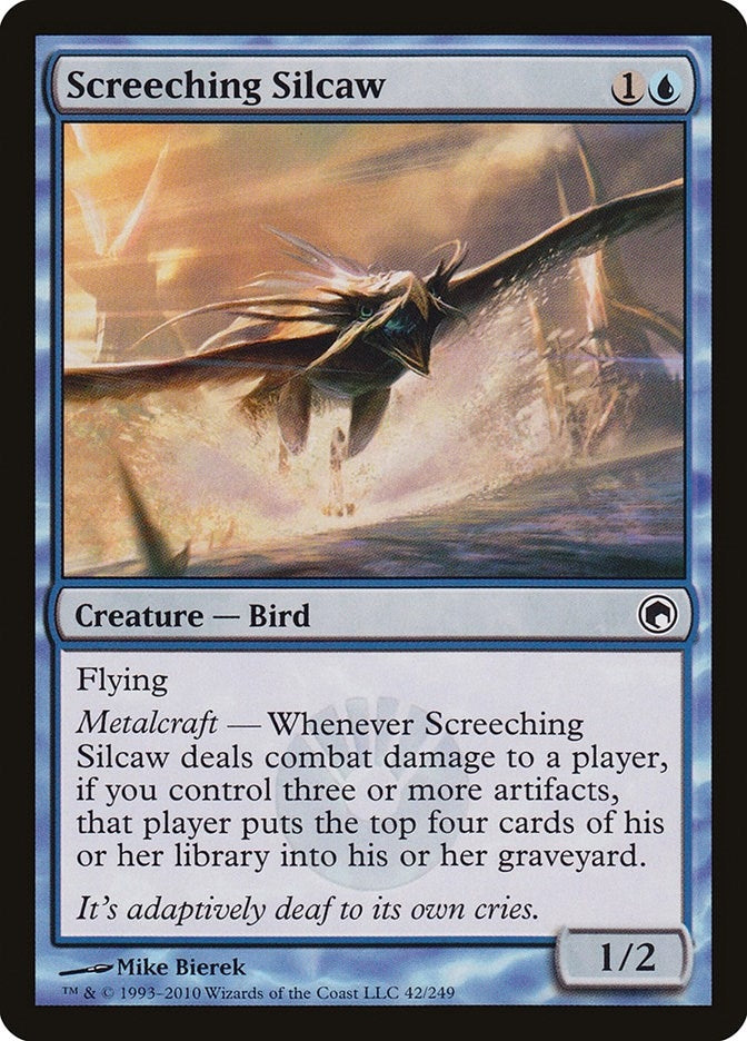 Image for Screeching Silcaw (42) (SOM) - Magic: The Gathering