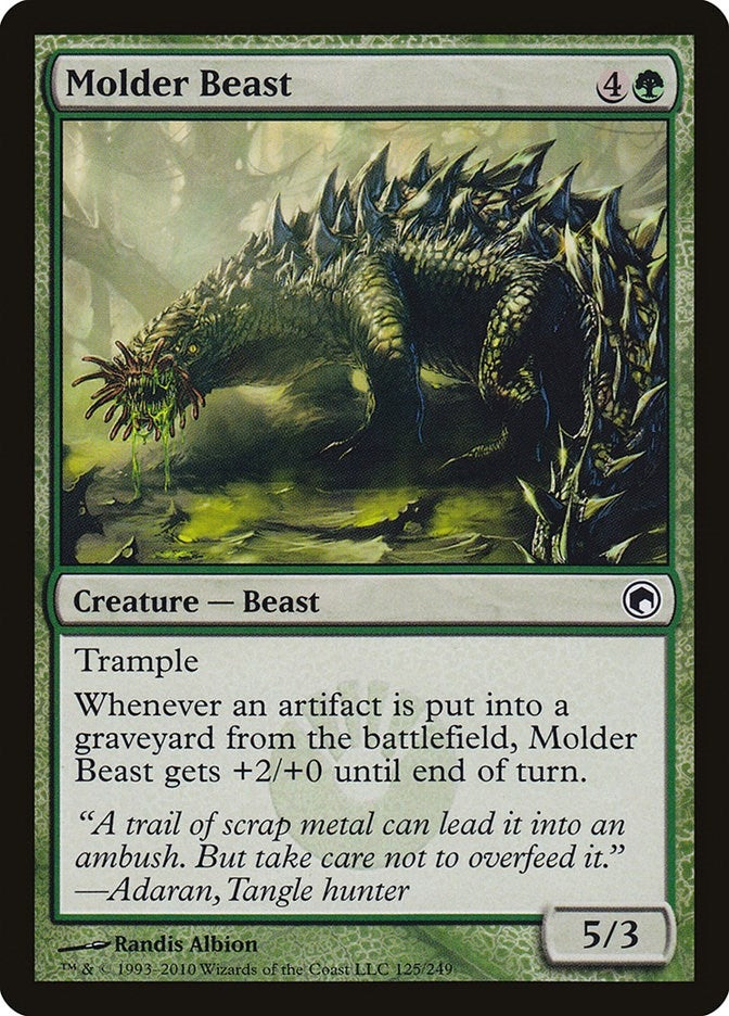 Image for Molder Beast (125) (SOM) - Magic: The Gathering