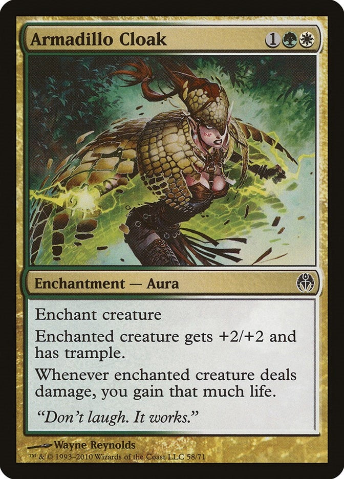 Image for Armadillo Cloak (58) (DDE) - Magic: The Gathering