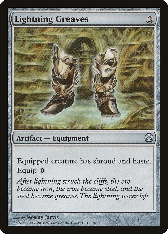 Image for Lightning Greaves (19) (DDE) - Magic: The Gathering