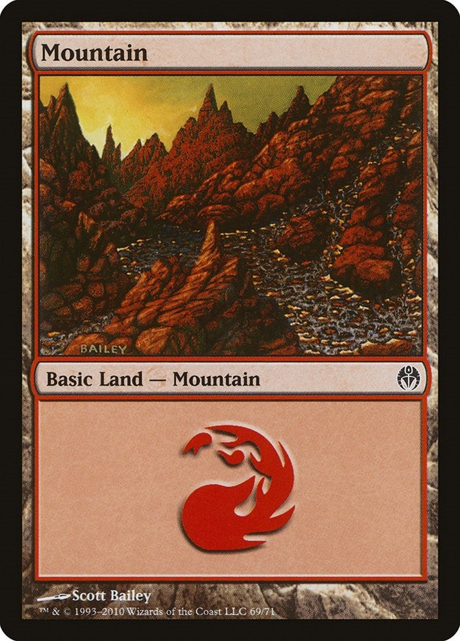 Image for Mountain (69) (69) (DDE) - Magic: The Gathering