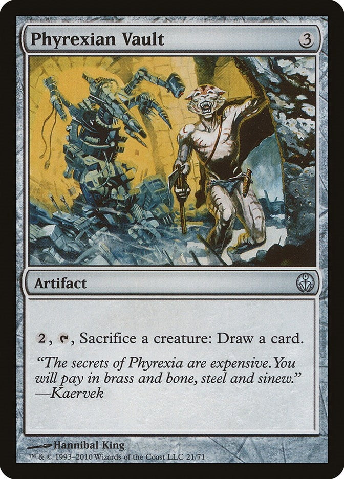 Image for Phyrexian Vault (21) (DDE) - Magic: The Gathering