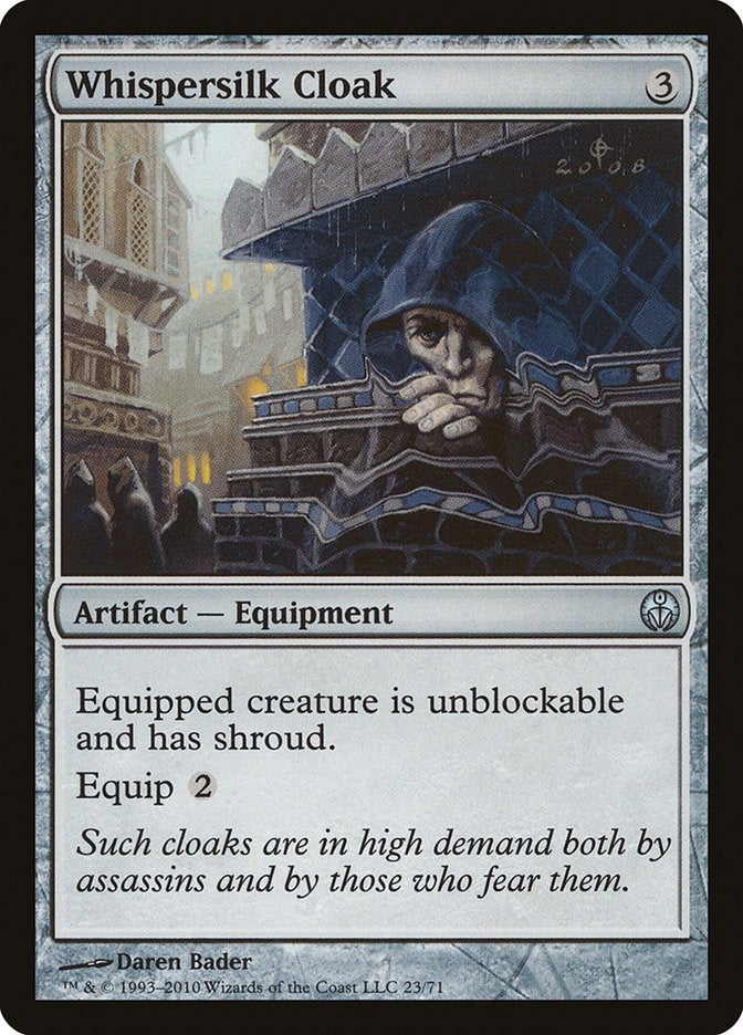 Image for Whispersilk Cloak (23) (DDE) - Magic: The Gathering