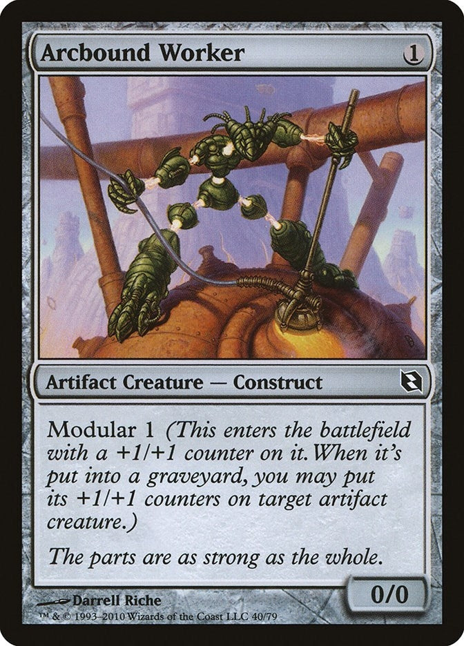 Image for Arcbound Worker (40) (DDF) - Magic: The Gathering