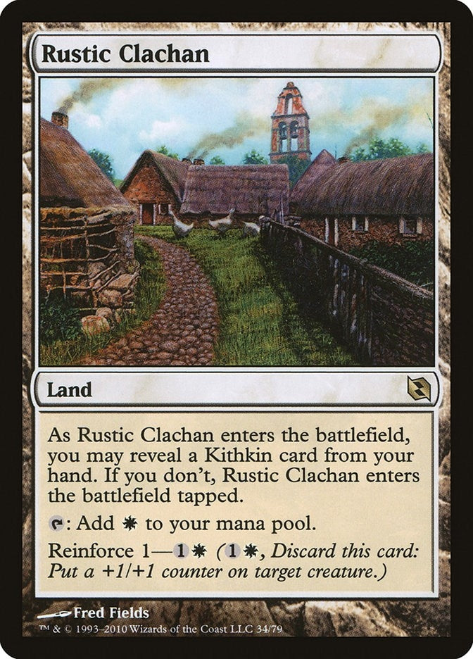 Image for Rustic Clachan (34) (DDF) - Magic: The Gathering