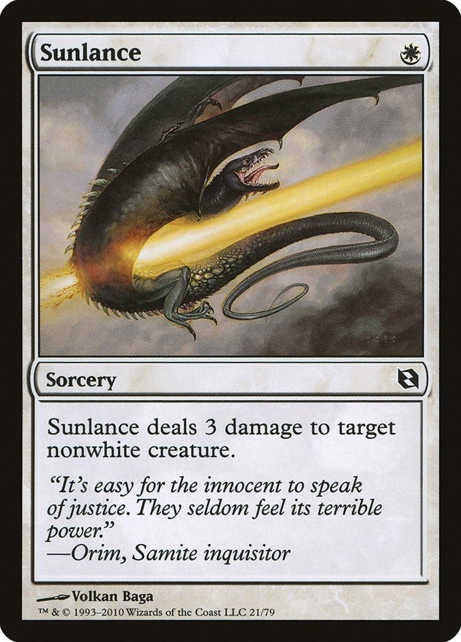 Image for Sunlance (21) (DDF) - Magic: The Gathering