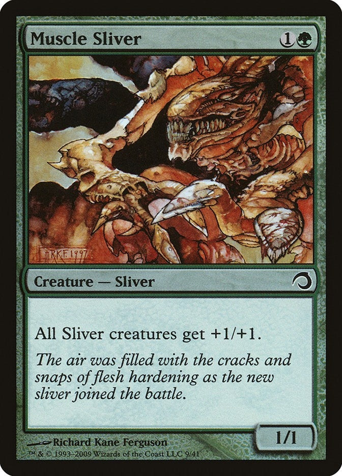 Image for Muscle Sliver (9) (PDS) - Magic: The Gathering