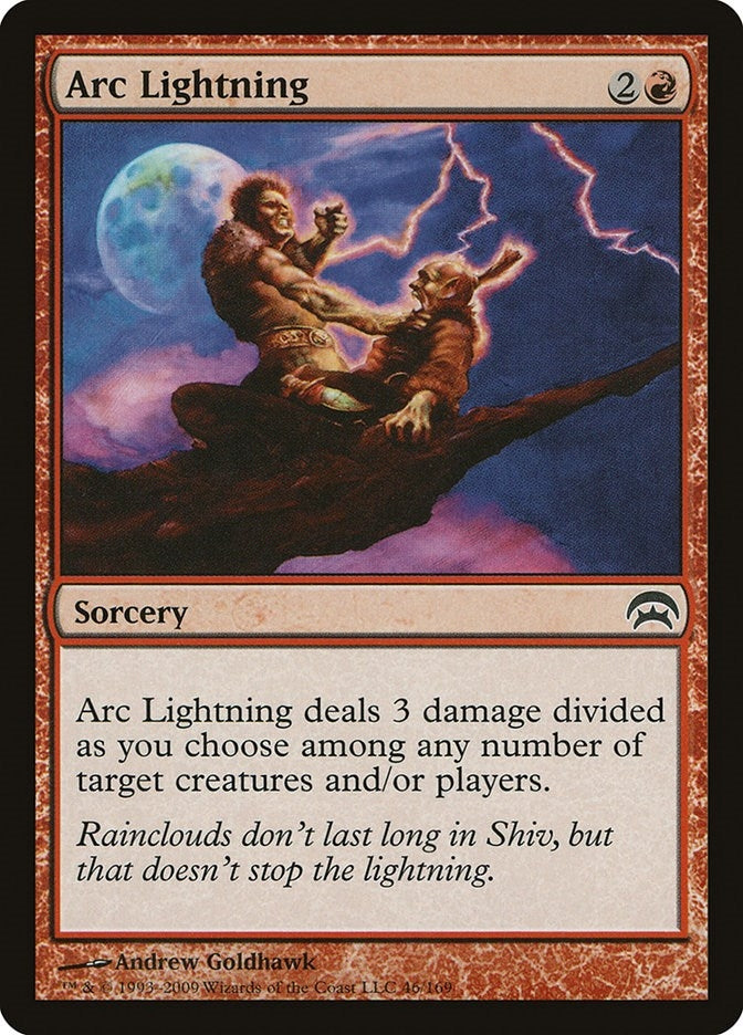 Image for Arc Lightning (46) (HOP) - Magic: The Gathering