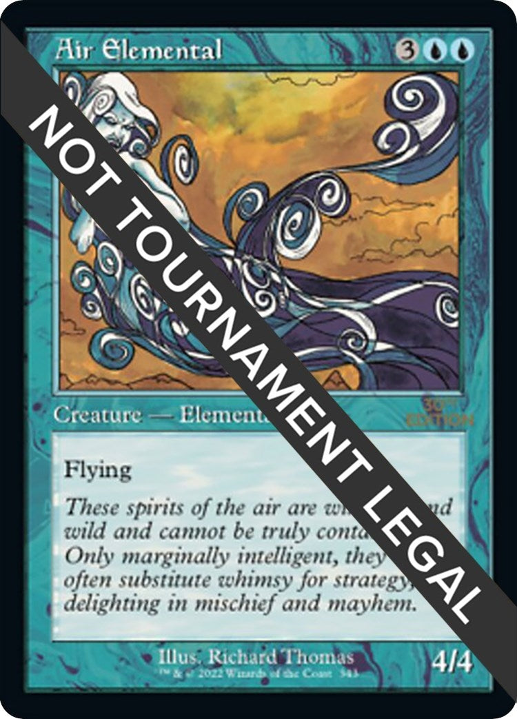 Image for Air Elemental (Retro Frame) (343) (30A) - Magic: The Gathering