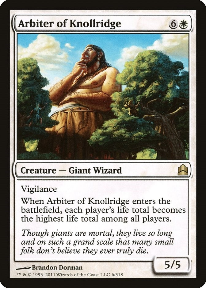 Image for Arbiter of Knollridge (6) (CMD) - Magic: The Gathering