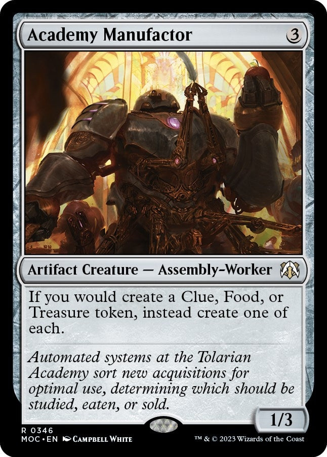 Image for Academy Manufactor (346) (MOC) - Magic: The Gathering