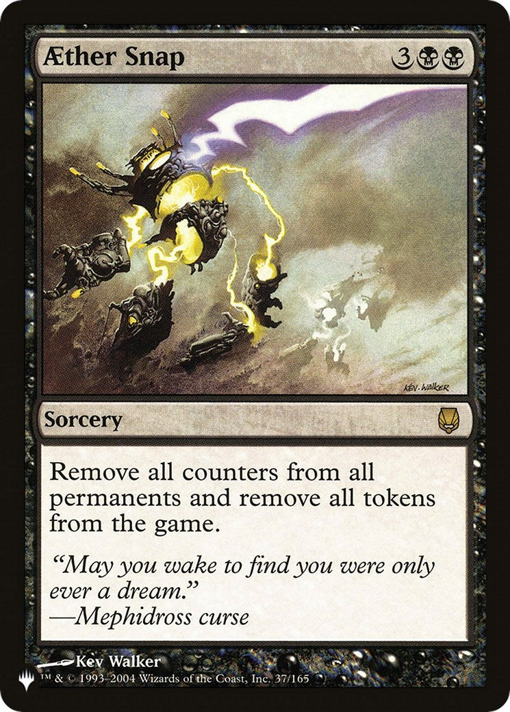 Image for Aether Snap (37/165) (LIST) - Magic: The Gathering
