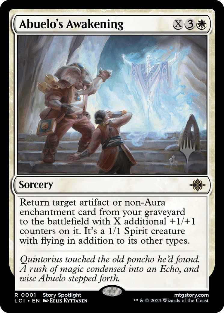 Image for Abuelo's Awakening (1) (PPLCI) - Magic: The Gathering