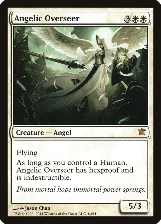 Image for Angelic Overseer (3) (ISD) - Magic: The Gathering