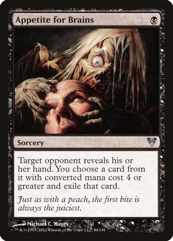 Image for Appetite for Brains (84) (AVR) - Magic: The Gathering