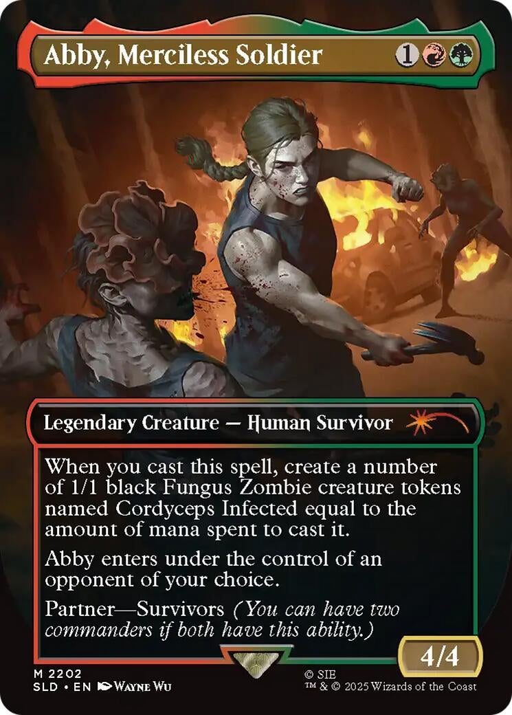 Image for Abby, Merciless Soldier (2202) (SLD) - Magic: The Gathering