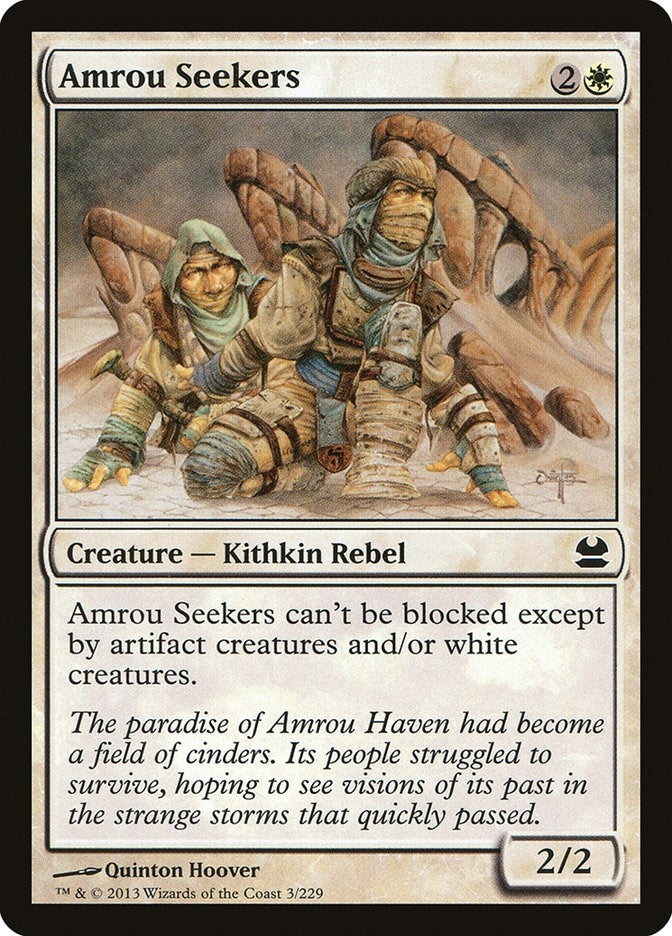 Image for Amrou Seekers (3) (MMA) - Magic: The Gathering