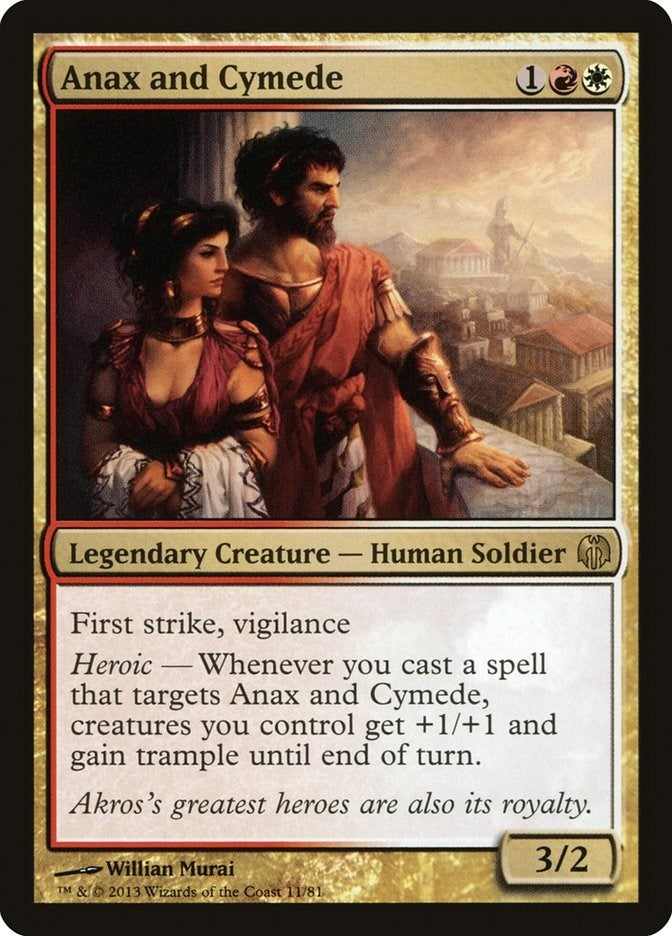 Image for Anax and Cymede (11) (DDL) - Magic: The Gathering