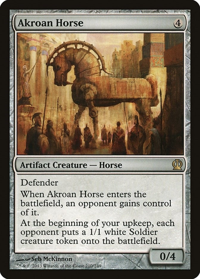 Image for Akroan Horse (210) (THS) - Magic: The Gathering