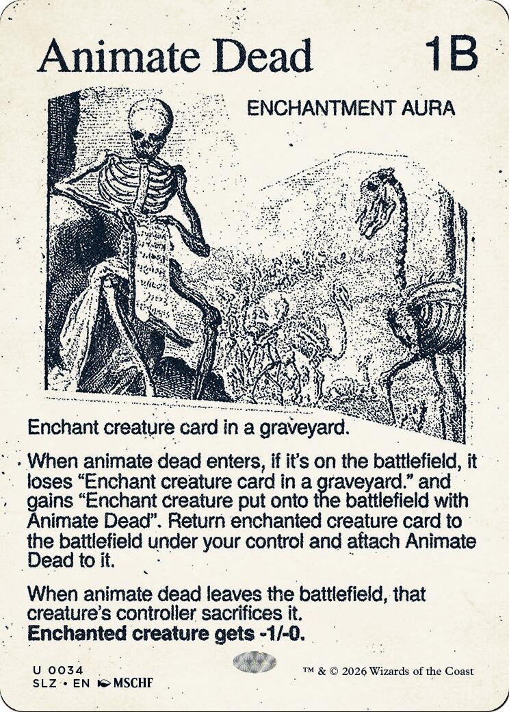 Image for Animate Dead (0034) (34) (SLZ) - Magic: The Gathering