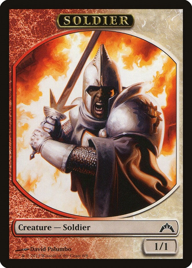 Image for Soldier Token (6) (GTC) - Magic: The Gathering