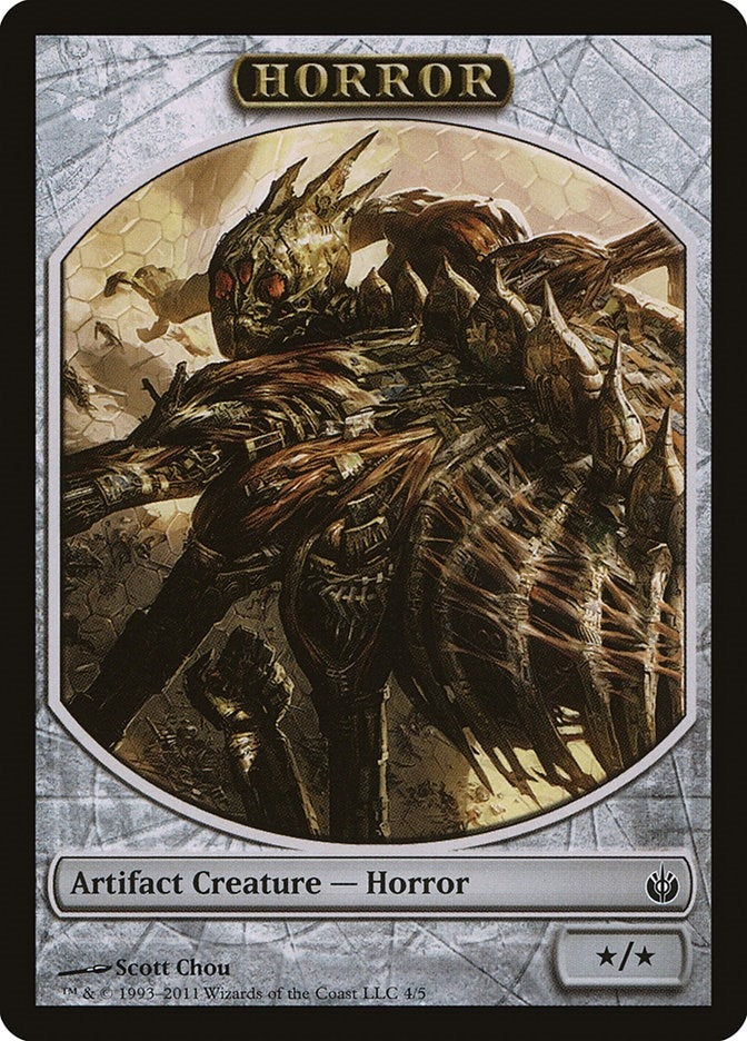 Image for Horror Token (4) (MBS) - Magic: The Gathering