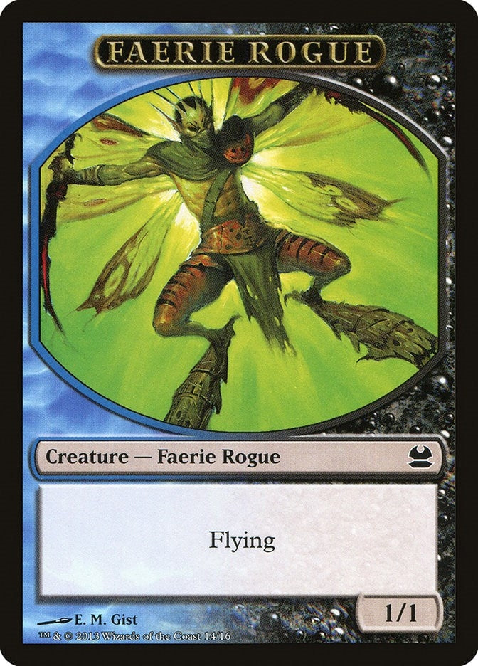 Image for Faerie Rogue Token (14) (MMA) - Magic: The Gathering