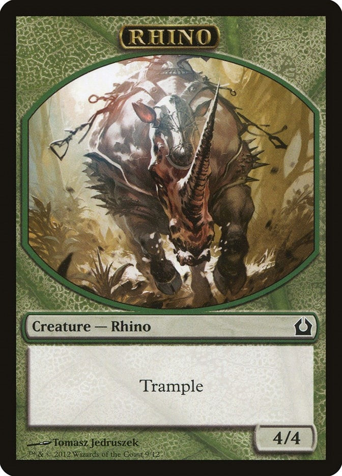 Image for Rhino Token (9) (RTR) - Magic: The Gathering